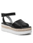 Nero Giardini Espadrilky E218830D Černá - Pepit.cz