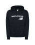 New Balance Mikina C C F Hoodie MT03910 Černá Relaxed Fit - Pepit.cz