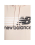 New Balance Mikina Classic WT23800 Béžová Relaxed Fit - Pepit.cz