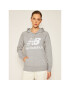 New Balance Mikina Esse po Hoodie NBWT0355 Šedá Relaxed Fit - Pepit.cz