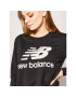 New Balance Mikina Essentials Crew WT91585 Černá Relaxed Fit - Pepit.cz