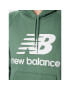 New Balance Mikina WT03550 Zelená Relaxed Fit - Pepit.cz