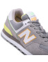 New Balance Sneakersy WL574CM2 Šedá - Pepit.cz