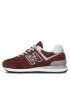 New Balance Sneakersy WL574EVM Bordó - Pepit.cz