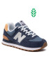 New Balance Sneakersy WL574RG2 Tmavomodrá - Pepit.cz