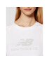 New Balance T-Shirt Athletics Podium WT03503 Bílá Fitted Fit - Pepit.cz