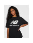 New Balance T-Shirt Essentials Stacked Logo WT03519 Černá Oversize - Pepit.cz