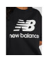 New Balance T-Shirt Essentials Stacked Logo WT03519 Černá Oversize - Pepit.cz