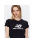 New Balance T-Shirt Essentials Stacked Logo WT31546 Černá Athletic Fit - Pepit.cz