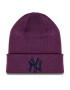 New Era Čepice Le Beanie Nyy 60364352 Fialová - Pepit.cz