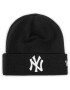 New Era čepice Mlb Essential Cuff 12122728 Černá - Pepit.cz