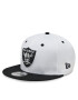 New Era Čepice White Crown Patch 950 Raiders 60364275 Bílá - Pepit.cz