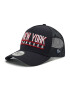 New Era Kšiltovka New York Yankees Graphic Logo A-Frame Trucker 60222488 Tmavomodrá - Pepit.cz