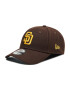 New Era Kšiltovka San Diego Padres The League 9Forty 12351301 Hnědá - Pepit.cz