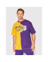 New Era T-Shirt LA Lakers Split Graphic 13083855 Žlutá Regular Fit - Pepit.cz