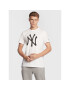 New Era T-Shirt New York Yankees Team Logo 11863818 Bílá Regular Fit - Pepit.cz