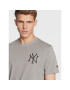 New Era T-Shirt New Yorki Yankees Logo Infill 60284719 Šedá Regular Fit - Pepit.cz