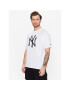 New Era T-Shirt Yankees Mlb League Essential 60332283 Bordó Oversize - Pepit.cz