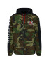 Nike Bunda pro přechodné období Air Jordan Jumpman Classics Windbreaker Camo CU2030 Zelená Standard Fit - Pepit.cz