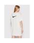 Nike Každodenní šaty Sportswear Swoosh DM6191 Béžová Oversize - Pepit.cz