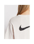 Nike Každodenní šaty Sportswear Swoosh DM6191 Béžová Oversize - Pepit.cz