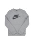 Nike Mikina Club Fleece BV0785 Šedá Standard Fit - Pepit.cz