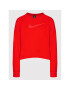 Nike Mikina Get Fit CU5506 Červená Oversize - Pepit.cz