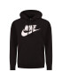 Nike Mikina Sportswear Club BV2973 Černá Standard Fit - Pepit.cz