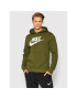 Nike Mikina Sportswear Club BV2973 Zelená Standard Fit - Pepit.cz