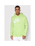 Nike Mikina Sportswear Club BV2973 Zelená Standard Fit - Pepit.cz