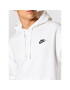 Nike Mikina Sportswear Club Fleece BV2854 Bílá Standard Fit - Pepit.cz