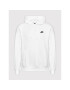 Nike Mikina Sportswear Club Fleece BV2854 Bílá Standard Fit - Pepit.cz