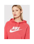 Nike Mikina Sportswear Essential CJ6327 Růžová Loose Fit - Pepit.cz