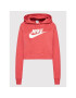 Nike Mikina Sportswear Essential CJ6327 Růžová Loose Fit - Pepit.cz