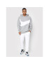 Nike Mikina Sportswear Swoosh DD8222 Šedá Regular Fit - Pepit.cz