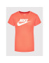 Nike T-Shirt Essential BV6169 Oranžová Regular Fit - Pepit.cz