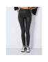 Noisy May Kalhoty z materiálu Callie 27022205 Černá Skinny Fit - Pepit.cz