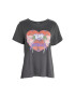 Noisy May T-Shirt Nate 27025331 Šedá Loose Fit - Pepit.cz