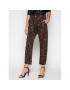 One Teaspoon Jeansy boyfirend Leopard Sinner 23486 Hnědá Relaxed Fit - Pepit.cz