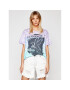 One Teaspoon T-Shirt Fun House Boyfriend Tee 23903 Modrá Boyfriend Fit - Pepit.cz