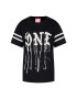 One Teaspoon T-Shirt Sports Stripe Tee 23899 Černá Boyfriend Fit - Pepit.cz