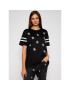 One Teaspoon T-Shirt Stars Bf Sports Tee 23900 Černá Regular Fit - Pepit.cz