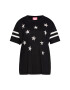 One Teaspoon T-Shirt Stars Bf Sports Tee 23900 Černá Regular Fit - Pepit.cz