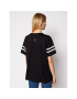 One Teaspoon T-Shirt Starship Boyfriend Sports Stripe Tee 23896 Černá Boyfriend Fit - Pepit.cz