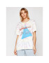 One Teaspoon T-Shirt Starship Tye Dye Boyfriend Tee 23901 Barevná Boyfriend Fit - Pepit.cz