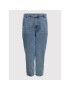 ONLY Carmakoma Jeansy Roy 15241778 Tmavomodrá Relaxed Fit - Pepit.cz