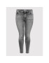 ONLY Carmakoma Jeansy Willy 15212252 Šedá Skinny Fit - Pepit.cz