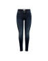 ONLY Jeansy 15209349 Tmavomodrá Skinny Fit - Pepit.cz