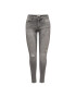 ONLY Jeansy Blush 15282313 Šedá Skinny Fit - Pepit.cz