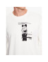 Only & Sons Mikina Banksy 22024751 Bílá Relaxed Fit - Pepit.cz